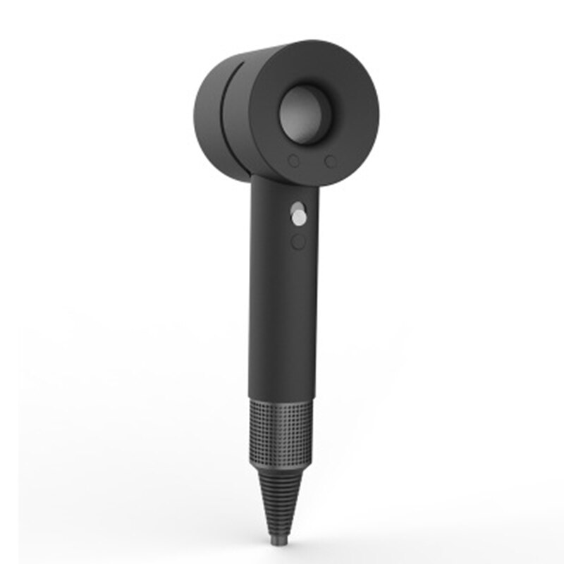 Coque en silicone souple Compatible | Pour Dyson sèche-cheveux, anti-poussière, BDF99: Black