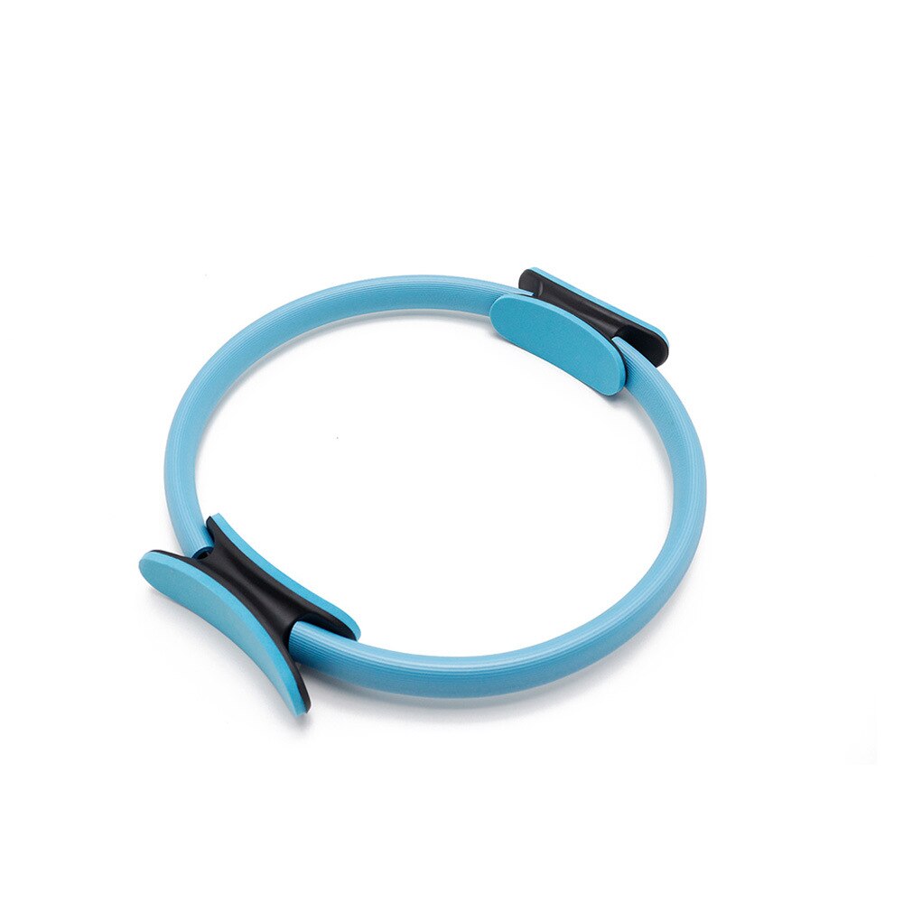 Hg yoga pilates ring magi pakke vægttab fitness træning tung pp + nbr yoga ring 5 farver: Blå pilates
