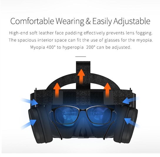 Z6 Upgrade 3D Bril Vr Headset Google Kartonnen Bluetooth Virtual Reality Bril Draadloze Vr Helm Voor Smartphones