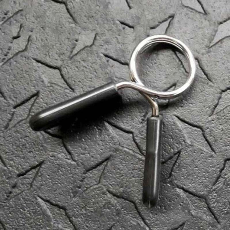 25mm Locking Clip Spring Clip Weight Barbell Sports Safety Protection Equipment Muscle Stretching Protection Barbell Assist