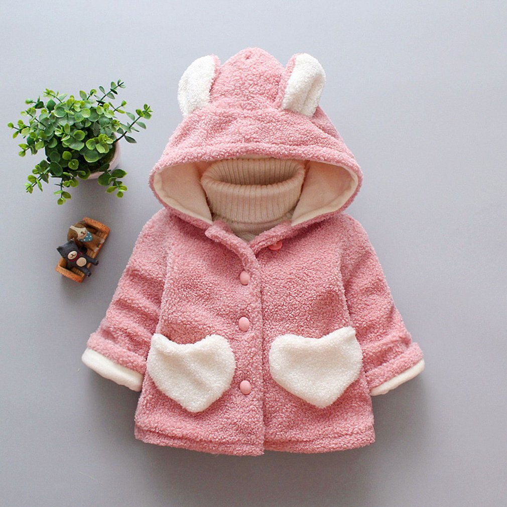 Europe and America Autumn and winter round neck long-sleeved cloak type woolen warm children's coat