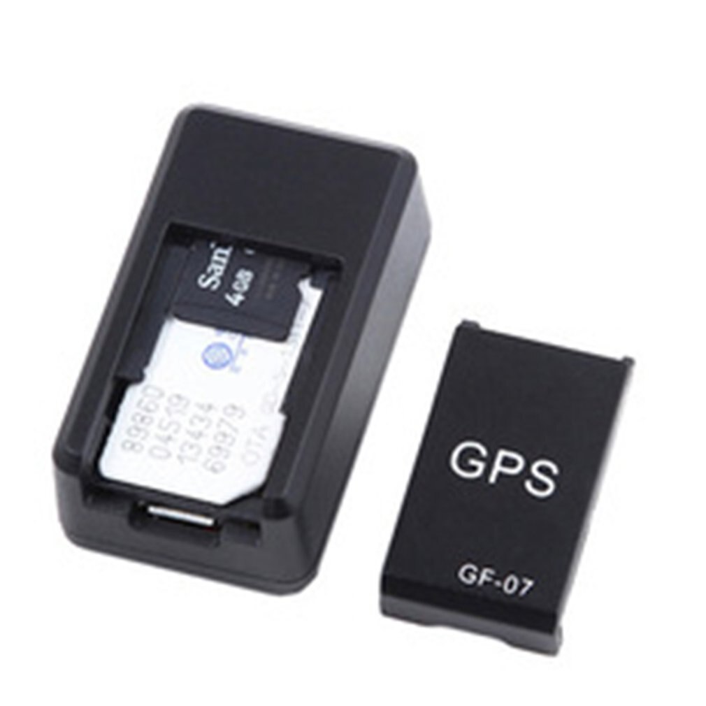 Gf07 Gsm Gprs Mini Auto Magnetische Gps Anti-Verloren Opname Real-Time Tracking Device Locator Tracker Ondersteuning Mini tf Card