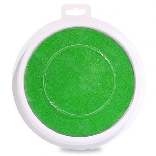 Pintura al dedo dibujo a base de aceite sello de tampón huella digital Scrapbooking niños juguete adecuado para los niños para hacer pintura a mano Juguetes: green