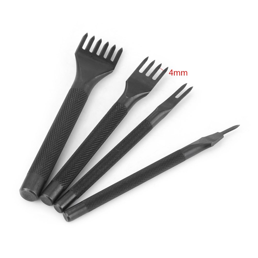1Pc Leather Stitching Punch Chisel Craft DIY Handmade Sewing Tool HG99