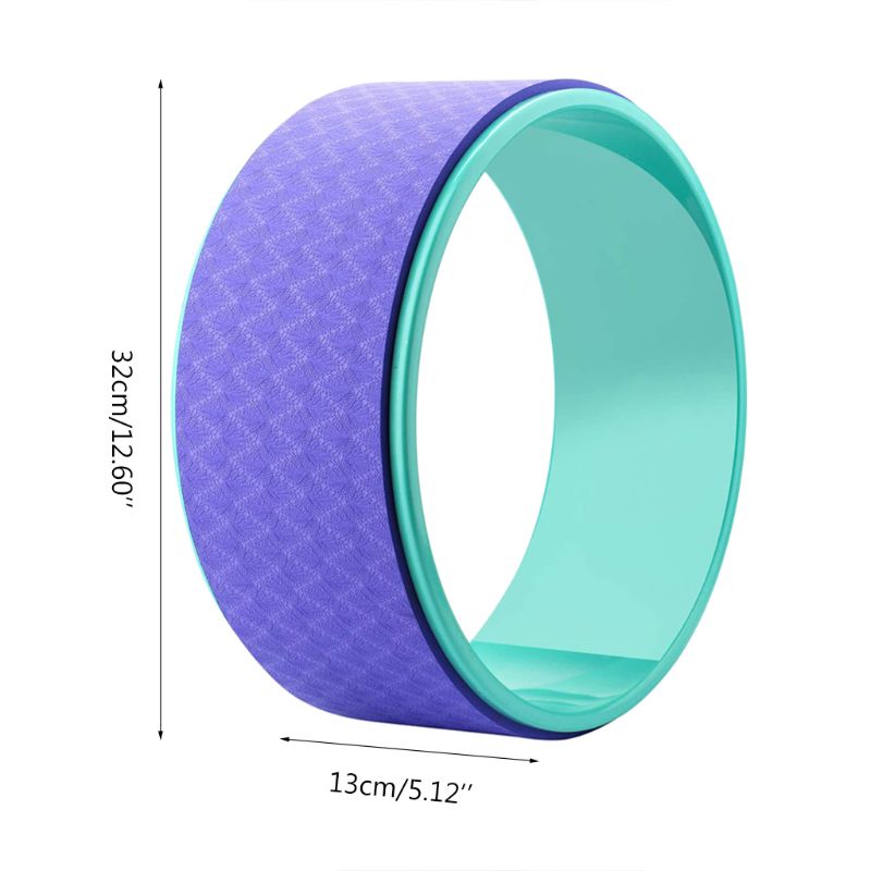 Yoga Wheel for Back Pain - Fitness Pilates Ring - 27RD