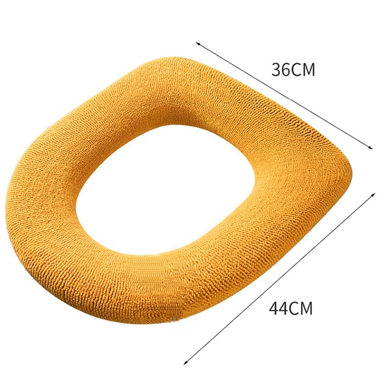 Toilet Seat Cover Mat Universele Wc Pad Zachte Warme Toiletbril Kussen Dikker Wasbare Badkamer Wc Deksel Accessoires