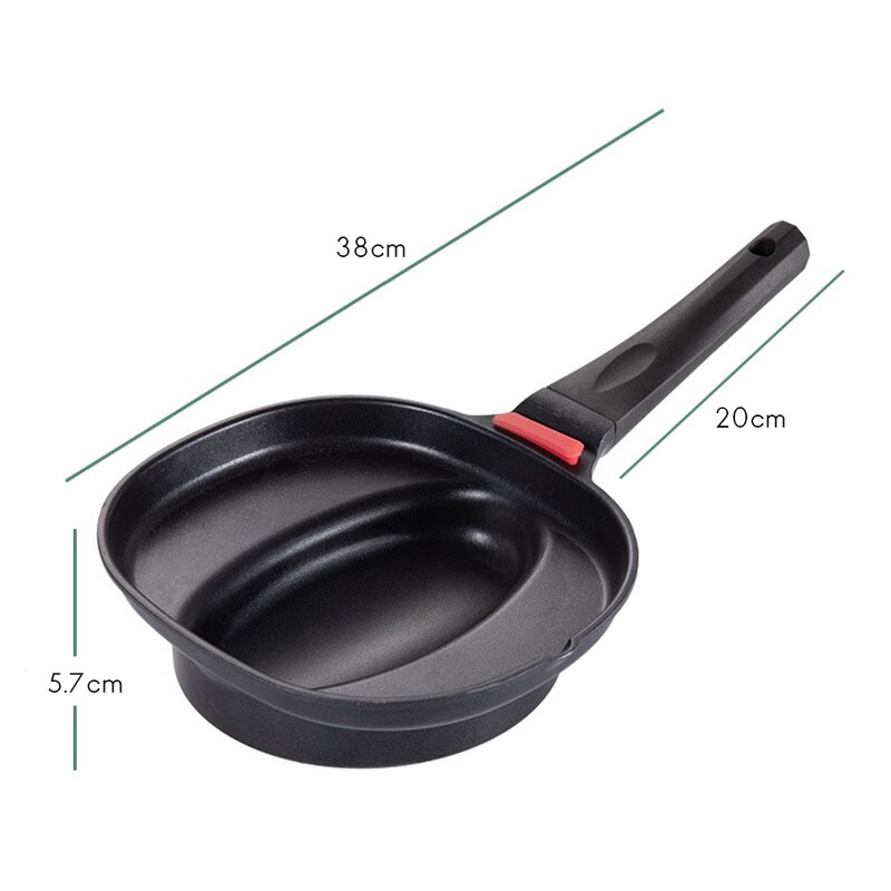 Japanese Style Omurice Pan Non-Stick Frying Pan Omelette Pan,Breakfast Pan,Omurice Mold,Cookware Kitchen Supplies