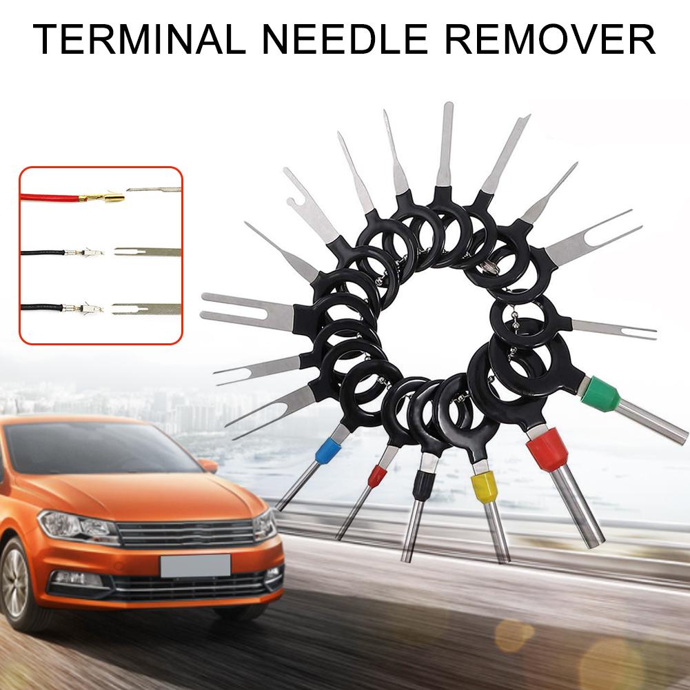 41Pcs Car Terminal Removal Tool Wire Plug Connector Extractor Puller Release Pin Extractor Kit For CarPlug Repair Tool