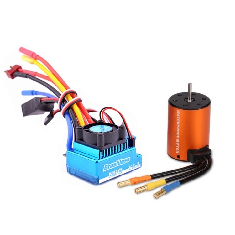 Børsteløst opgraderingssæt motor esc modtager fjernbetjening servosæt til wltoys 144001 a959- b  a979- b rc bildele