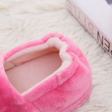 Babyschoenen peuterslofjes kinderen meisjes jongens cartoon konijn warme winterschoenen huisschoenen kinderen konijn roze schoenen