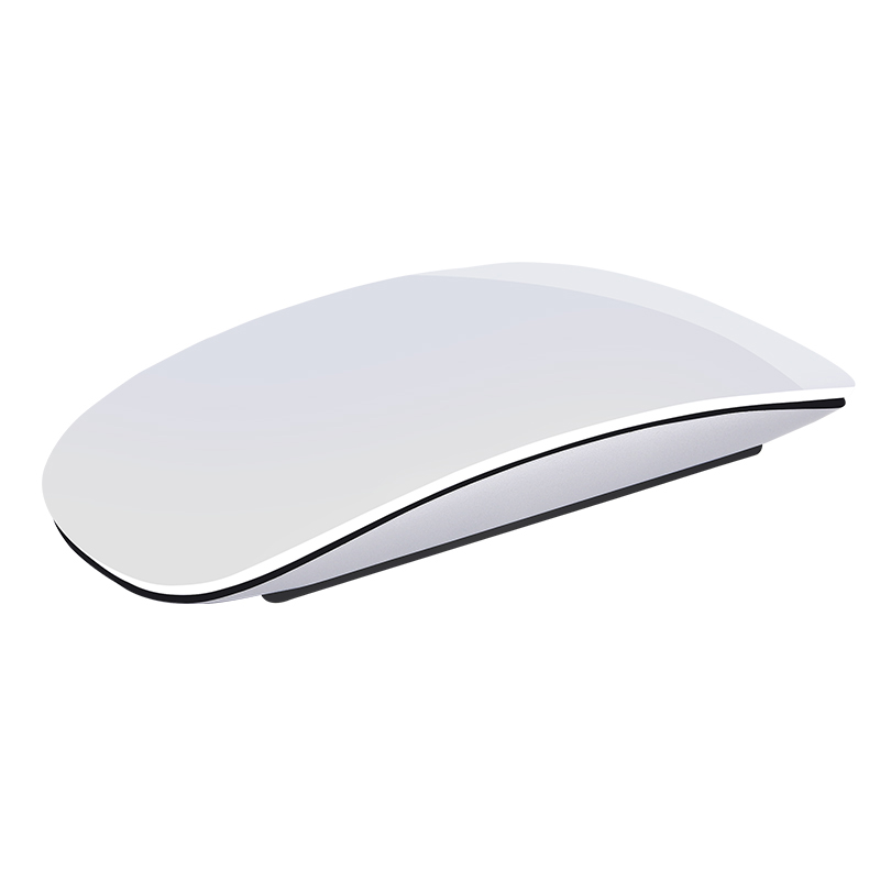 Ratón inalámbrico Bluetooth para APPLE Mac Book Macbook Air Pro, ergonómico, BT multitáctil: Blanco