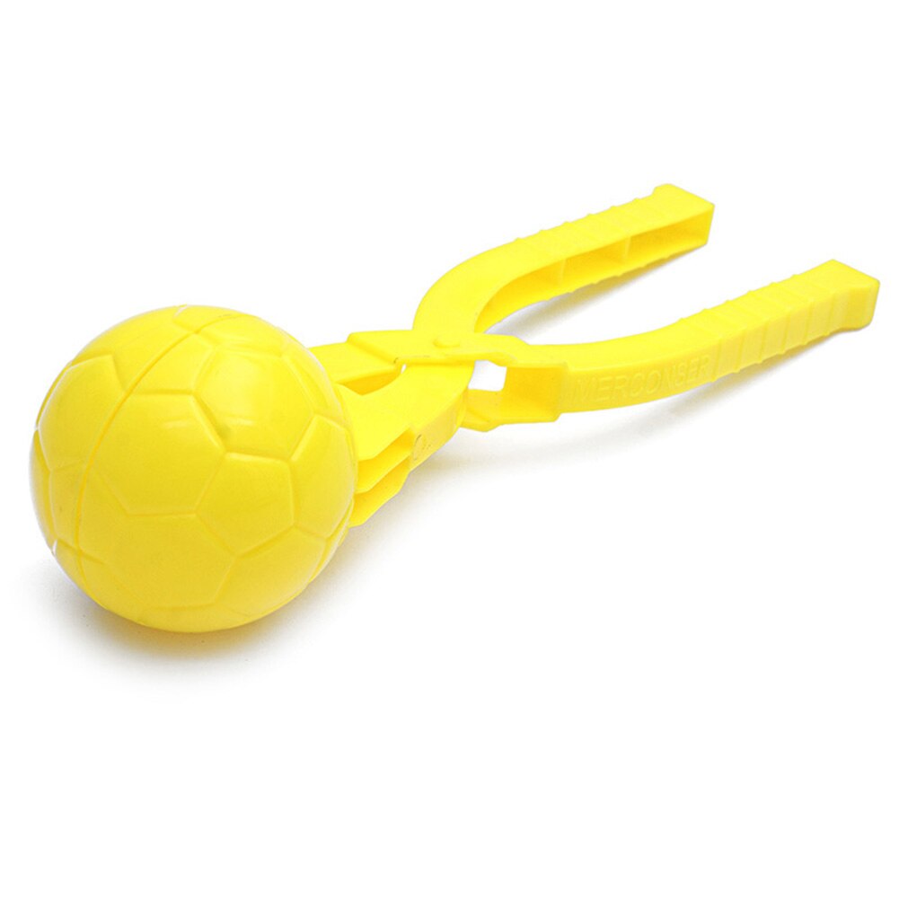 Leuke Clip Speelgoed Sneeuwbal Maker Sneeuw Strijd Kids Outdoor Sport Mold Tool Strand Games Funny Winter Mooie Willekeurige Kleur