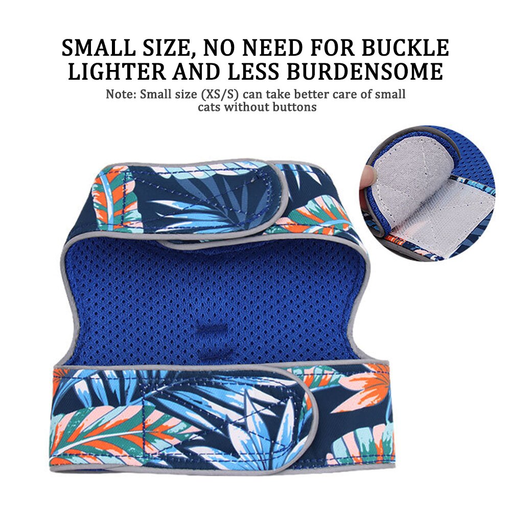 Polyester huisdier kat reflecterende mesh riem draagbare buiten huisdier kat hond wandelriem katten harnas uitschuifbare hondenriem touw