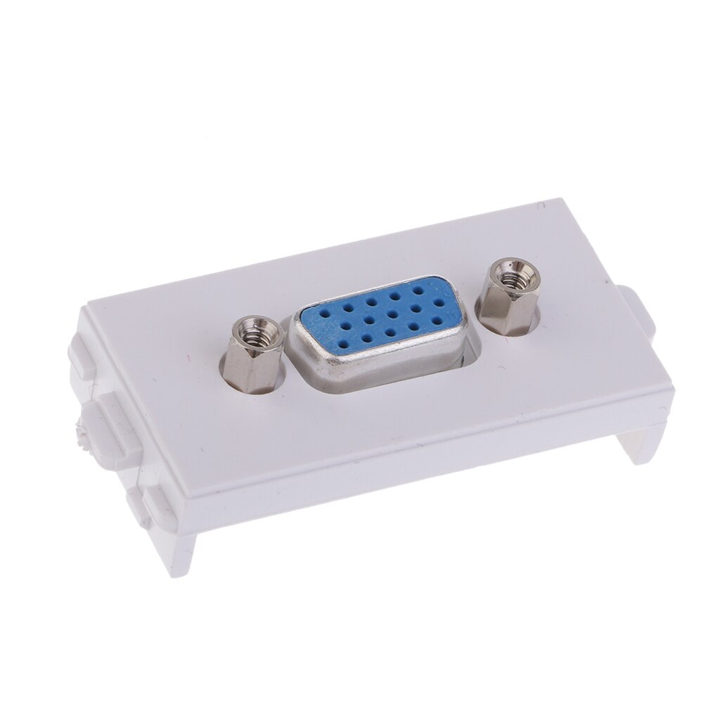 Thuis Vga Stopcontact Module Modulaire Outlet Plaat Panel Direct Plug