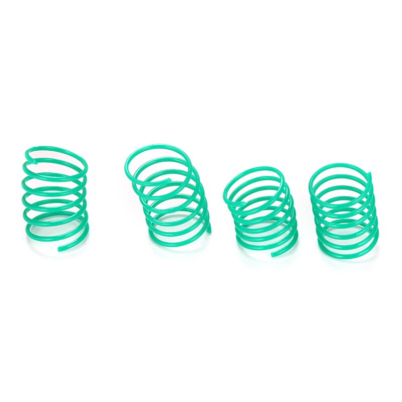 Juguete de Primavera de plástico para gatos, muelles en espiral de colores para mascotas, juguetes interactivos duraderos de colores aleatorios