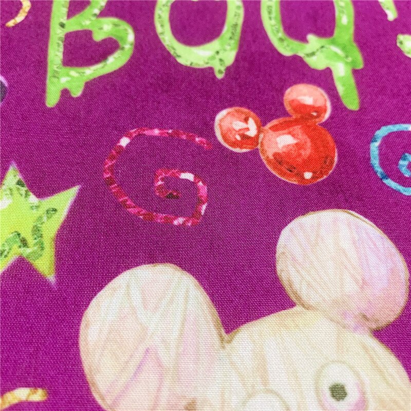 Halloween Pompoen Fairy Candy Polyester Katoen Voor Kids Kleding Hometextile Rugzakken Kussenhoes Diy Materiaal