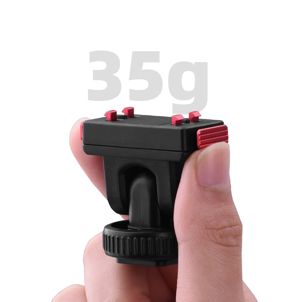 Flymile Magnetic Mount Base for Insta360 X5/Ace Pro 2 Camera Accessorise Expansion Bracket Tripod/Selfie Sticks Mount Adapter