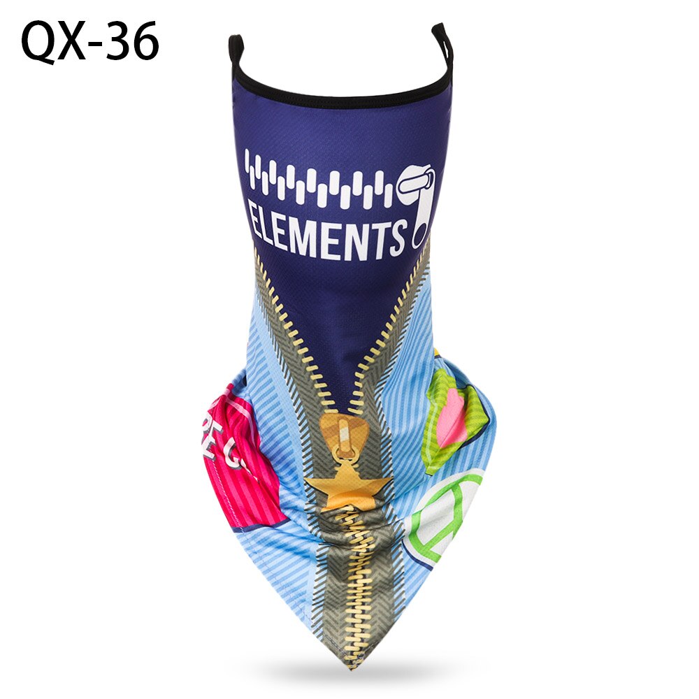 Zomer multifunctionele hoofdband sjaal outdoor sport ademend winddicht anti-uv fiets hoofddeksel fiets bivakmuts: Qx -36