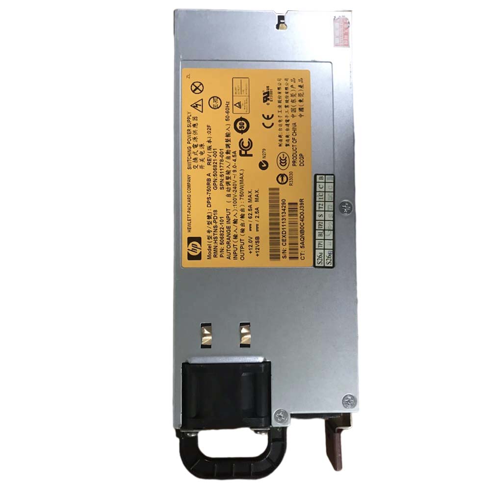 For HP DL380 G6 G7 750W Server Power HSTNS-PL18 511778-001 DPS-750RB A Power Supply Mining блок питания для пк