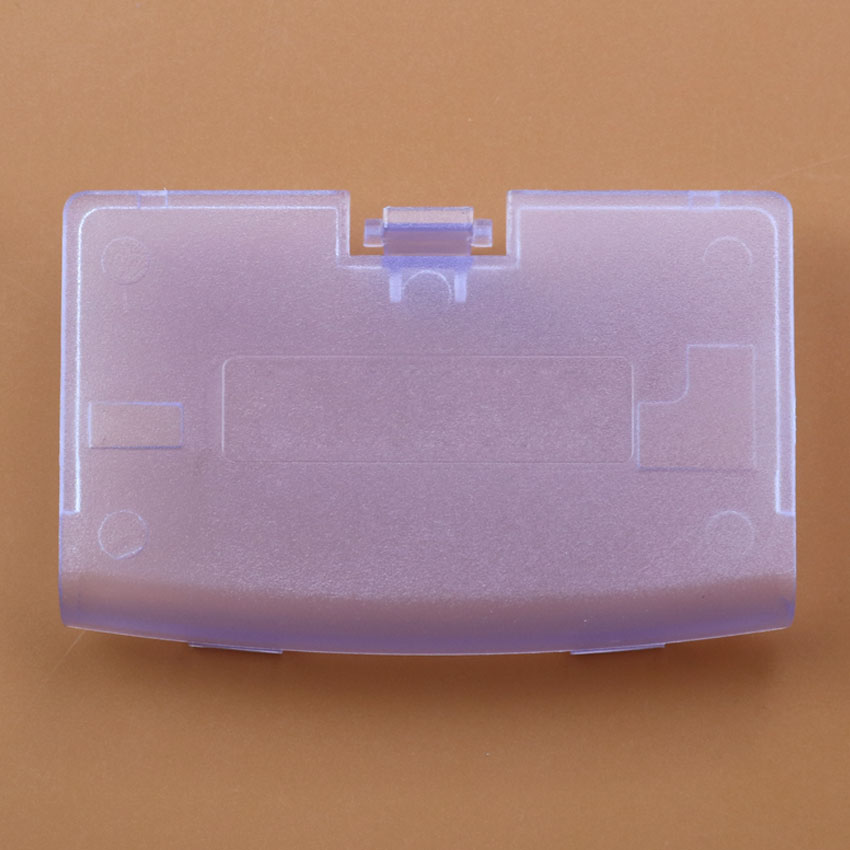 JCD Tapa de batería de plástico de repuesto de 17 colores para Gameboy Advance GBA