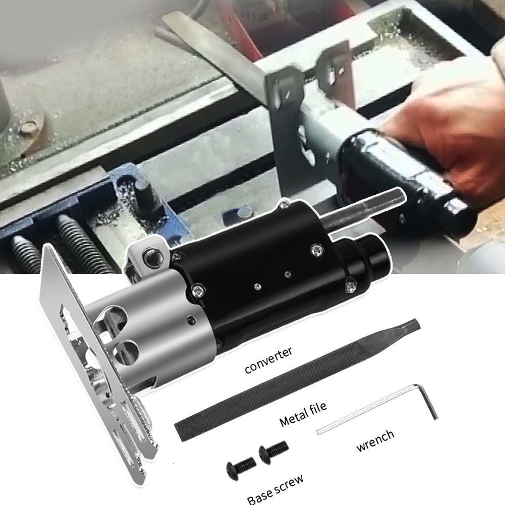 FGHGFReciprocating adaptateur de fixation de scie changer en ensemble de perceuse électrique pour bois ménage métal outil électrique coupe du bois