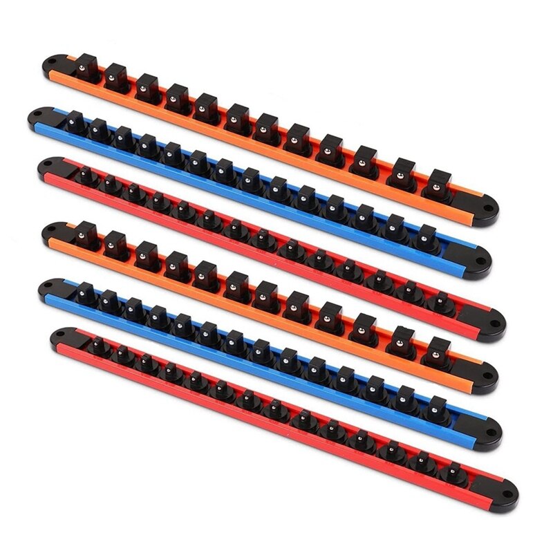 JHD-HORUSDY organizador de enchufes giratorios de 360 °, Clips de 1/4 pulgadas X 28, Clips de 3/8 pulgadas X 28, Clips de 1/2 pulgadas X 24, 6 uds.
