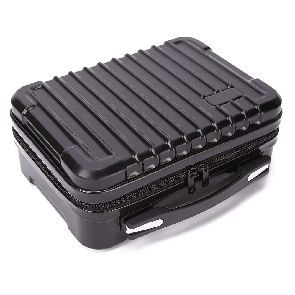 Mavic air 2 capa rígida portátil, bolsa de armazenamento à prova de choque, grande capacidade, para dji mavic air 2, acessórios: Preto