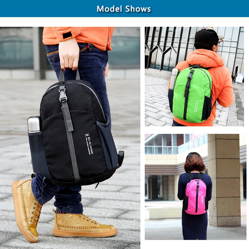 Unisex Casual Daypacks Schoudertas City Tassen Outdoor Rugzak Travel Knapzak Vouwen Rugzak