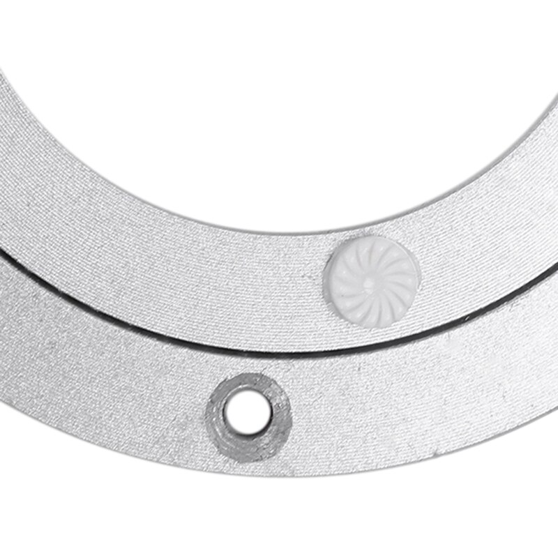 in Lega di alluminio di Rotazione Ralla Tavolo Da Pranzo Rotondo Liscio Piastra Girevole (140 millimetri)