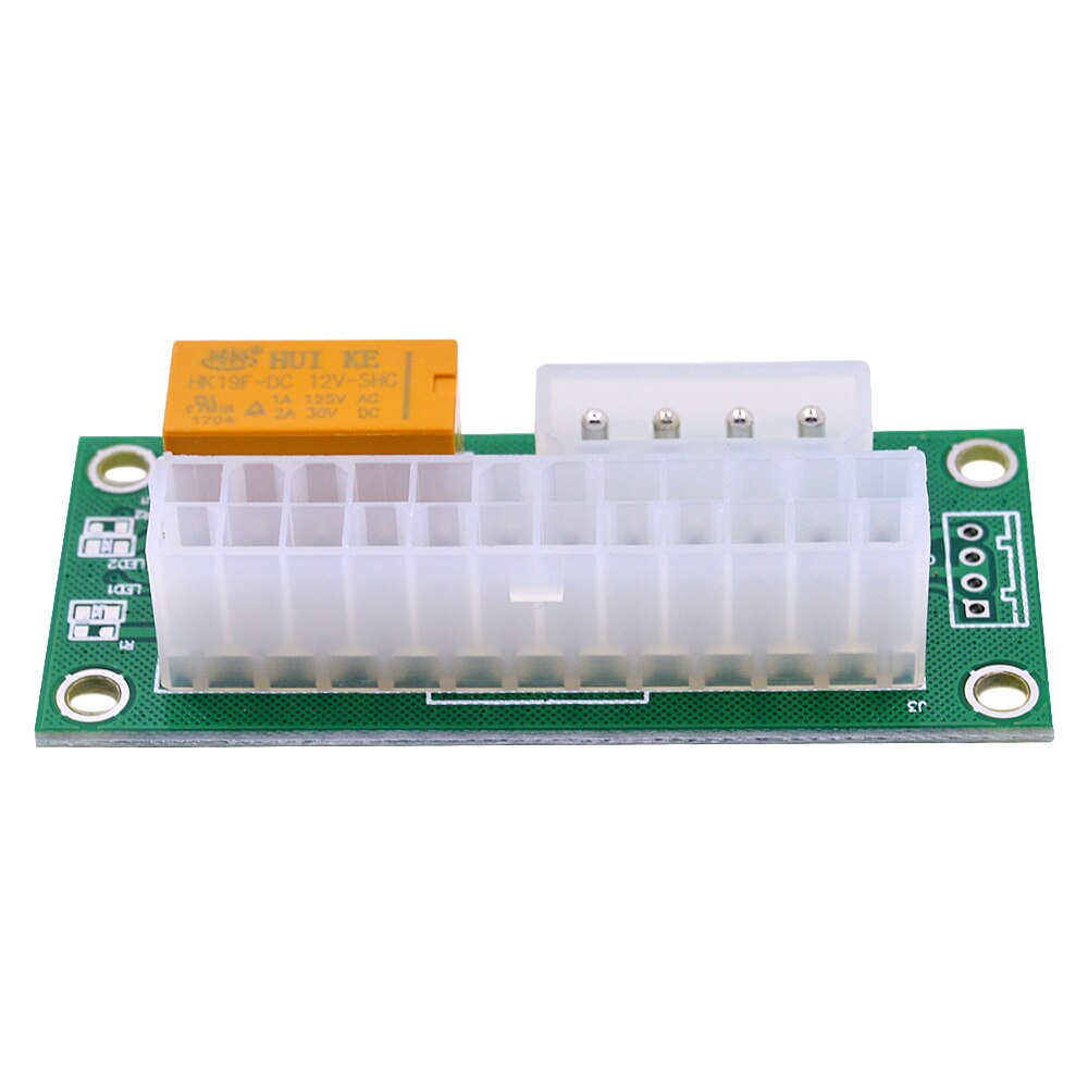 10Pcs Chipal ADD2PSU Atx 24Pin Om 4Pin Dual Psu Kabel Adapter Voeding Sync Starter Verlengkabel