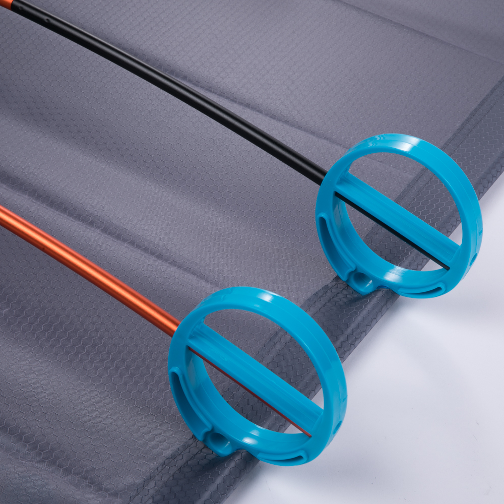 Portable Ultralight Folding Single Camp Bed Travel Cot Tent Bed Aluminium Alloy Metal Frame Outdoor Camping Hiking Fishing Beds