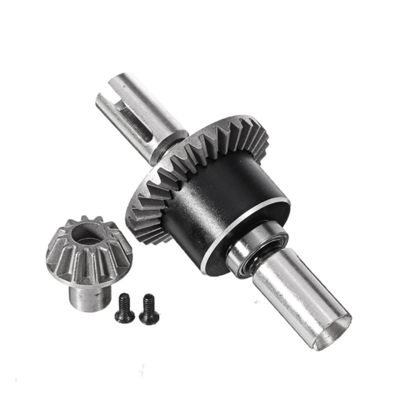 Pour Wltoys 12427 12429 12428 12423 Feiyue 1/12 RC voiture différentiel avant mise à niveau pièces métalliques pour boîtier d'engrenage différentiel puis