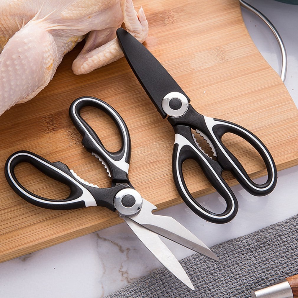 Kitchen Scissors Stainless Steel Kitchen Tools Gadget Food Shears Meat Vegetables Herb Cutter Chicken Scissors