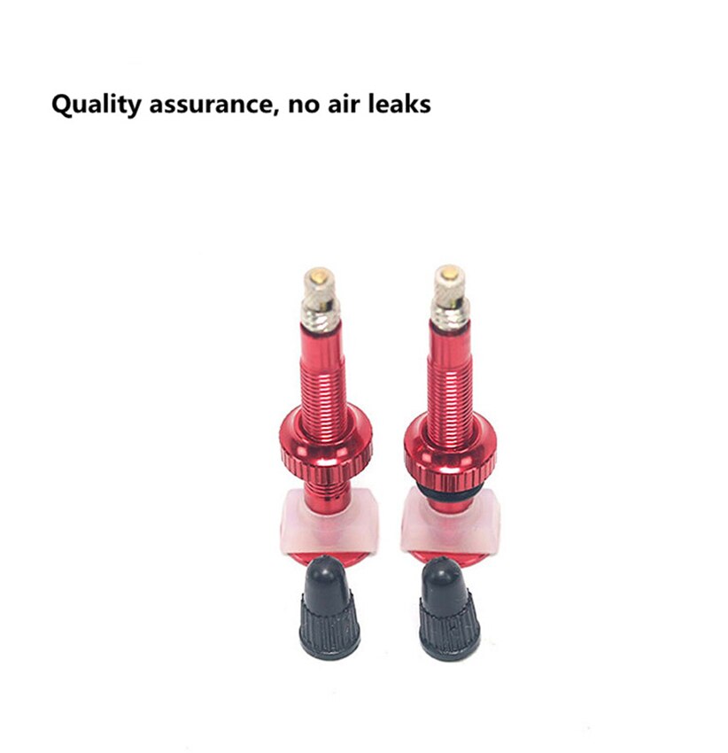 BOLANY vtt vélo carbone anneau Valve pneus Presta buse Tubeless en alliage d'aluminium buse à vide VL-VH40/60