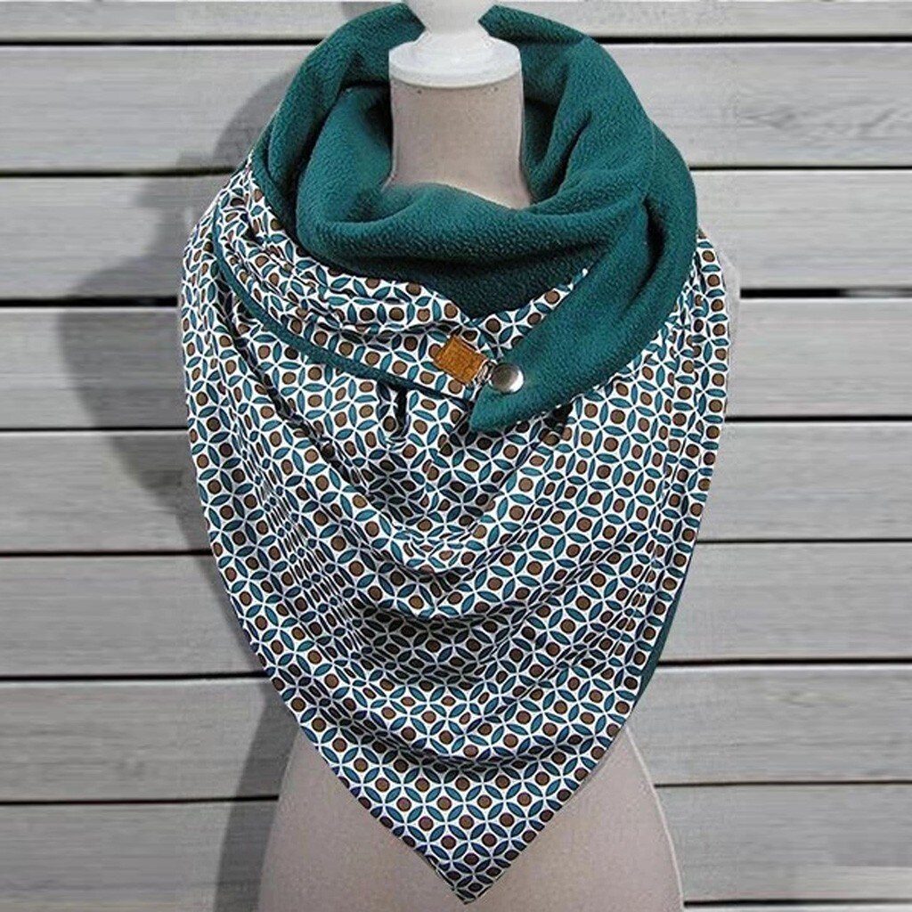 Écharpe douce et chaude pour femmes, châle de couleur unie, doux et confortable pour dames, écharpe d'hiver,: Green a