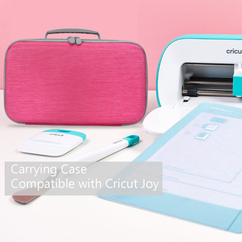 Bolso de mano portátil de viaje duro, funda de Estuche de transporte, bolsa de almacenamiento dura para accesorios de máquina Cricut Joy