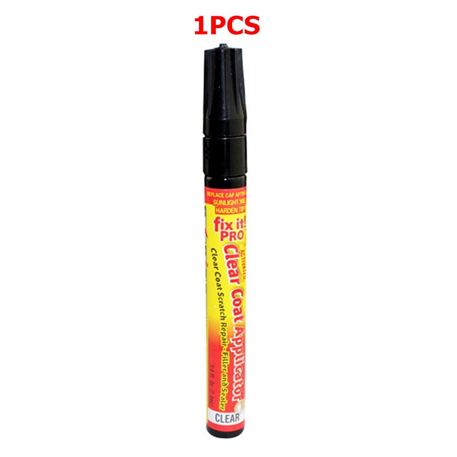 Fix It Pro Pen Repair Car Scratch Repair Remover Pen Clear Coat Applicator Transparnet Car Styling: 1pc