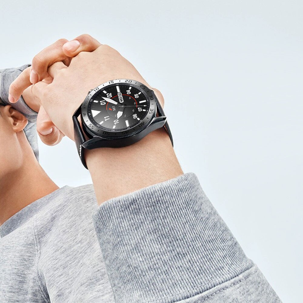 Galaxy watch 3 bezel ring 45mm 41mm for samsung galaxy watch 41mm 45mm bezel loop rustfritt stål deksel støtfanger anti riper