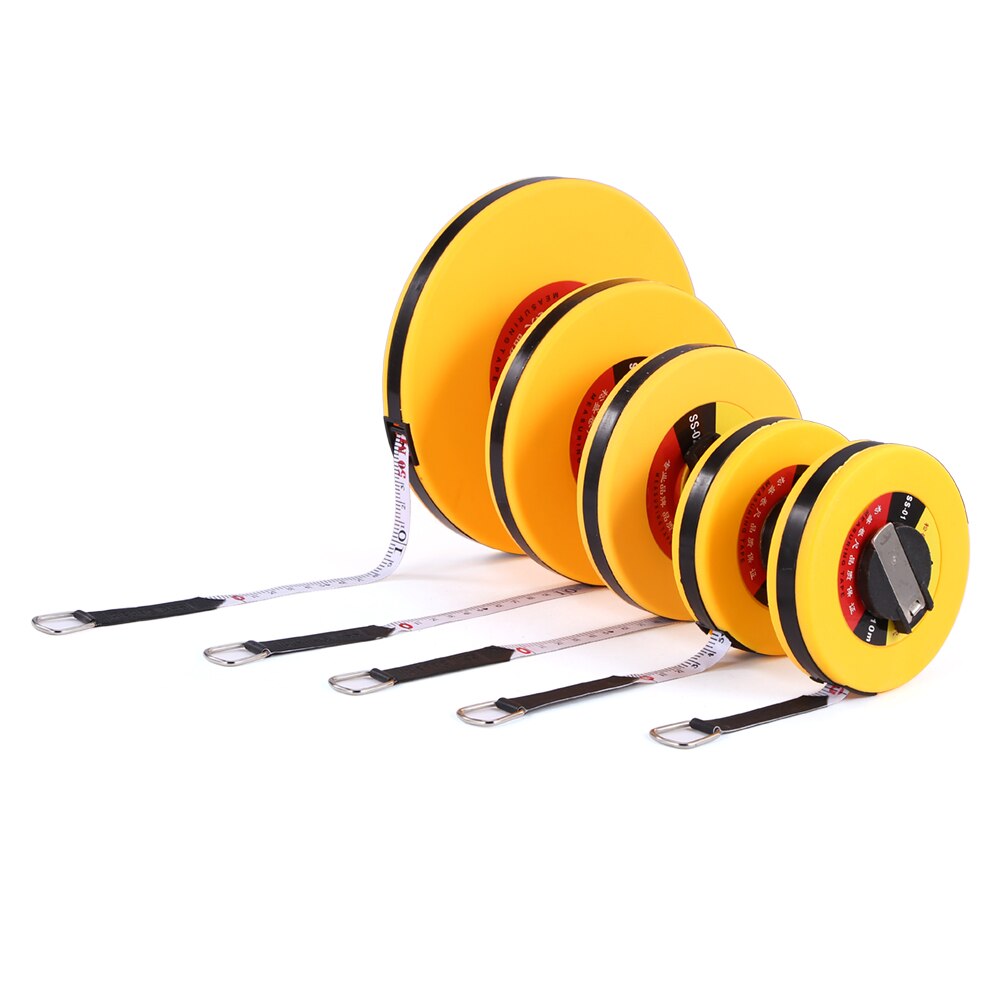 Fiberglass Soft Tape Measure Portable Body Height Building Surveying Distance Measuring Meter for Carpenter Measurement Tools