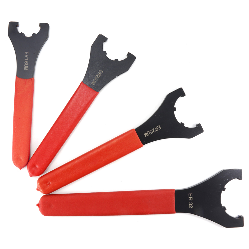 Xcan M/Um Soort Er Spantang Moer Moersleutel 1Pc ER11/ER16/ER20/ER25/ER32 Cnc Frees Draaibank Gereedschap Er Spanner