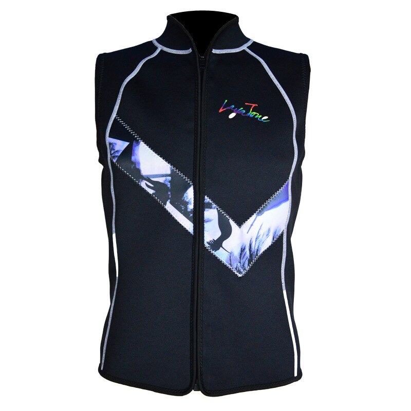 Mute da uomo in Neoprene da 3mm Top Premium senza maniche muta tuta gilet per immersioni subacquee surf Snorkeling nero: XXL