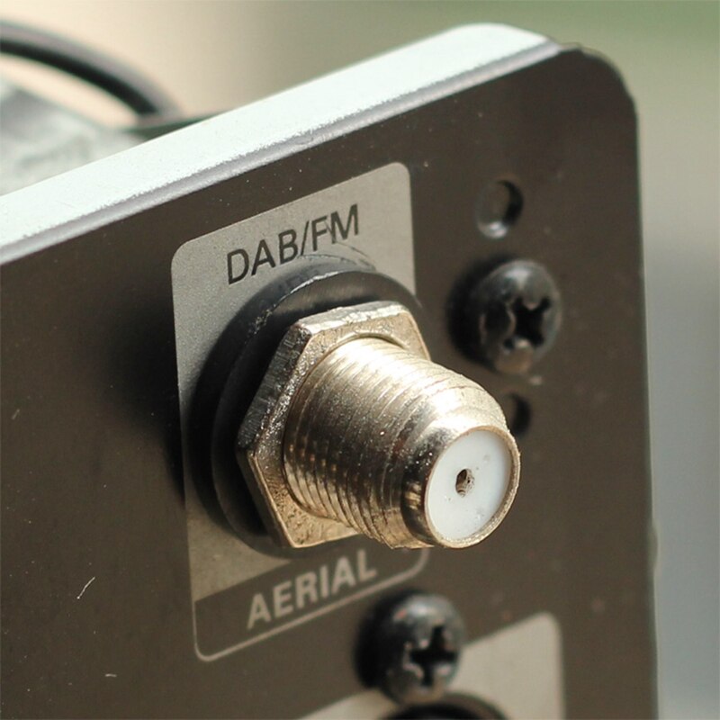 arivl A pair 9 section F Head Telescopic Antenna for SONY YAMAHA Denon Onkyo DAB FM Radio