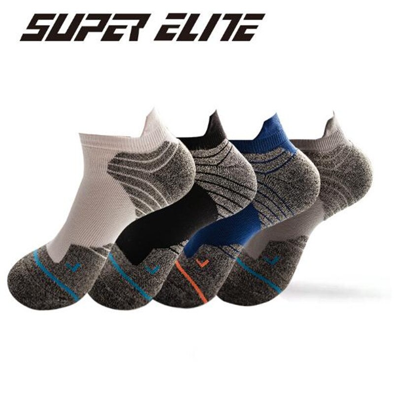 Calcetines deportivos de nailon para hombre, medias para correr al aire libre, senderismo, superelite, , 5 par/lote