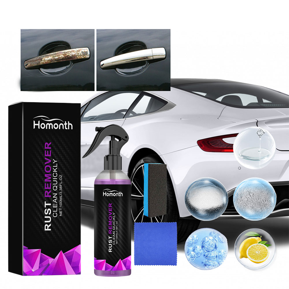 Inhibiteur de rouille de peinture de voiture, dissolvant de rouille de peinture, spray de dérouillage, dissolvant de rouille de moyeu de roue, accessoires de voiture, 100ml