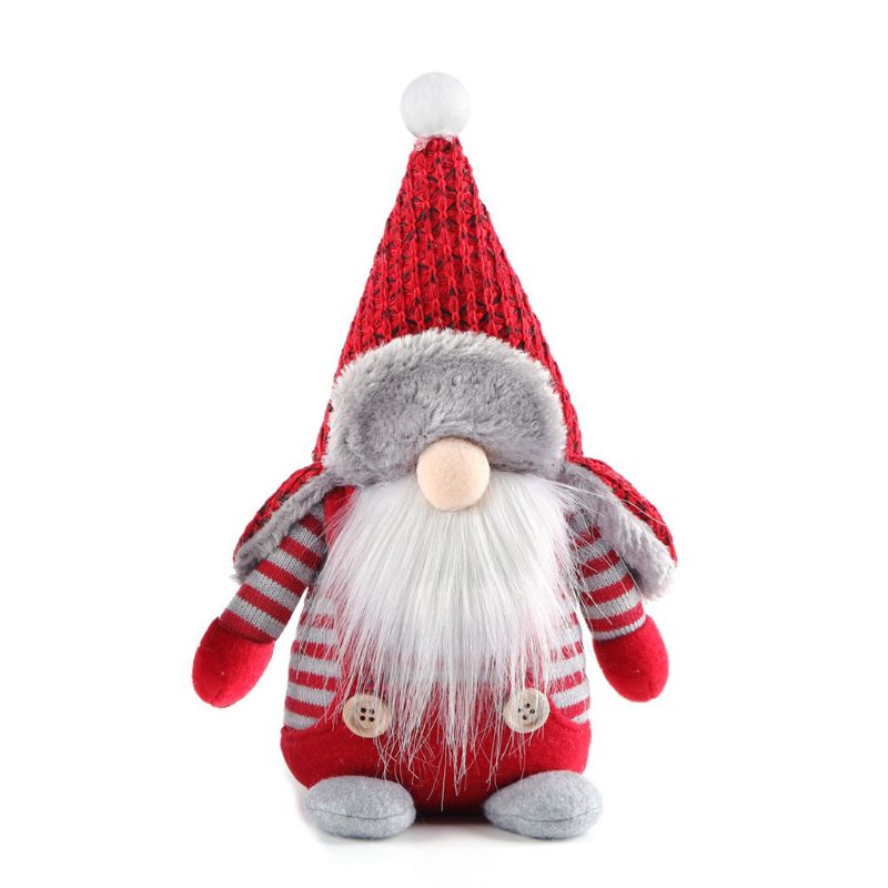 Jul svensk nisse julemand plys legetøj dukke ornamenter hjemme fest dekoration børn xmas: 2