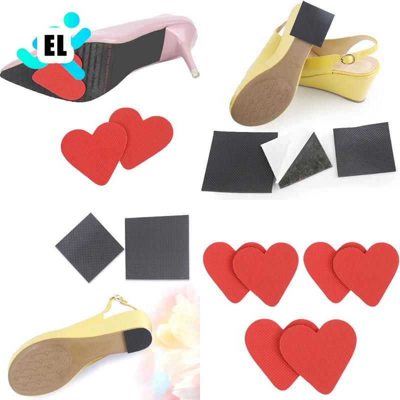 1 Paar Anti-Slip Zelfklevende Schoenen Mat Hoge Hak Zool Protector Rubber Pads Kussen Non Slip Binnenzool voorvoet Hoge Hakken Sticker