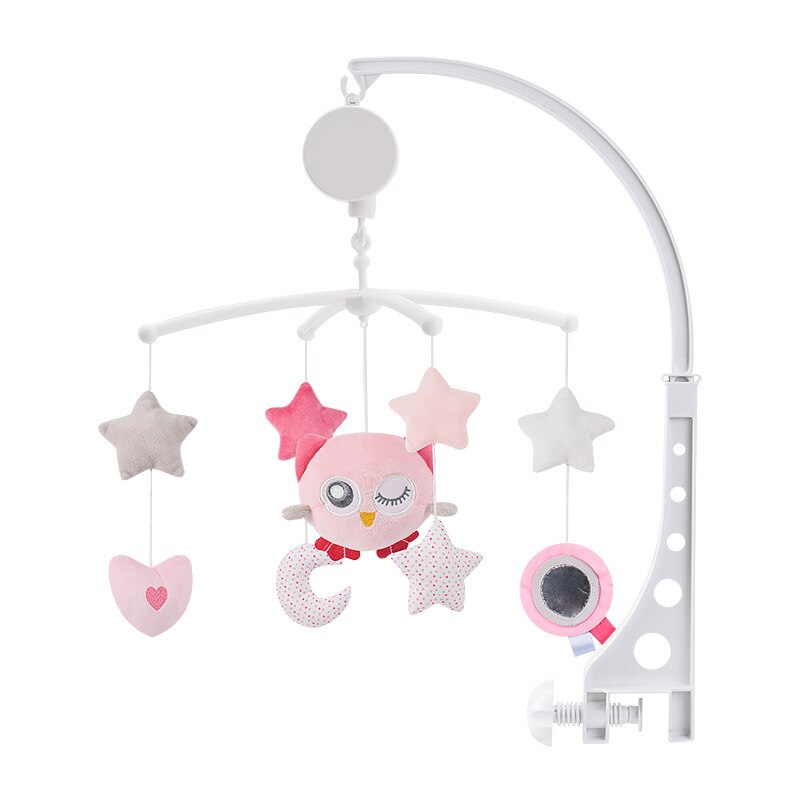 Baby bett glocke rassel kinder 0-1 jahre alte musik rotierenden bett glocke baby beruhigende tuch spielzeug baby spielzeug: C