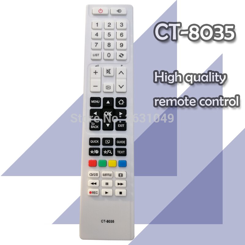 Remote Control For Toshiba TV CT-8035.CT-8069.CT-8053