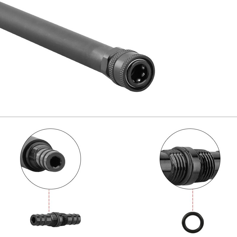 Pressure Washer Wand Extension Pole Replacement Lance,Quick Connect 4000 PSI with 5 Water Nozzles
