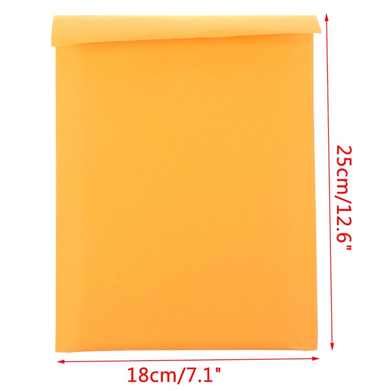 10pcs poly bubble film Kraft paper bubble envelope bag mail filled postal/logistics express envelope bubble mail bag